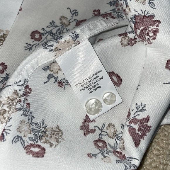 RW&CO Men’s Floral Slim Fit Dress Shirt - Picture 6 of 8